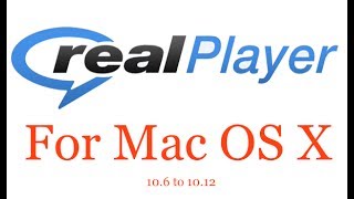 download free realplayer for mac os x